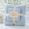 Pineapple haze blue / bath towel 70*140cm+ towel 35*75cm