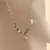 Colorful beaded necklace