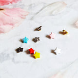 5mm five-pointed star button small bjd doll ob11 small rag doll clothing button DIY accessories accessories baby with foot buttons
