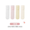 White+pink+yellow+milk white / sock length 36cm recommended height 60-110cm