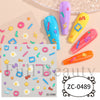 Fudge glue 5d sticker zc0489 (bare chip) / normal specifications