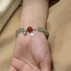 S271 green bamboo bracelet