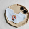 Embroidered lion