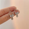 Pastoral stud earrings