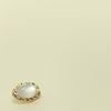 2# [special-shaped pit edge pearlescent white] / 17mm long