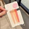 Peach color hairpin 3 card pack