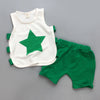 Ice cotton five-pointed star green / 80 recommended height 75cm