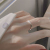 Bare plate split ring