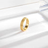 Gear gold ring / us size 5