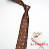 Polyester yarn dyed tie-019