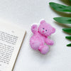 Transparent bracket palm bear series - pink
