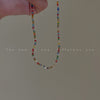 Colorful ball necklace