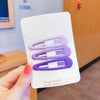 Purple water drops 3 pack sending cards