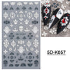 Embossed sticker 5d-k057 (cardboard packaging) / normal specifications