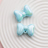 Blue fat bow