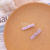 White purple single / acetic acid