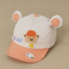 Orange-cartoon bear / suitable for 4-24 months head circumference 41-48cm