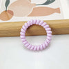Frosted large telephone cord - light purple