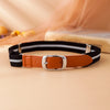 Pretty buckle black gray