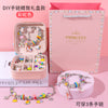 Colorful diy bracelet + jewelry box gift bag