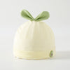 Avocado bow yellow [summer thin boneless hat] / s size (0-3 months head circumference within 39)