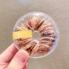 Milk coffee color hair ring 60 boxes