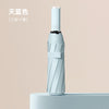【morandi series】automatic ten-bone business umbrella--sky blue
