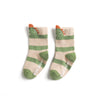 Green striped dinosaur / size s (0-1 years old)