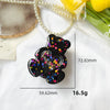 Epoxy bracket-love love bear-black