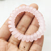 Frosted transparent telephone line - light pink