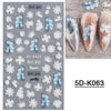 Embossed sticker 5d-k063 (cardboard packaging) / normal specifications