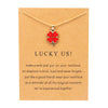 Big red gold card gold chain