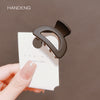 A23 milk tea series small semicircle black