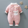 Little white bear thin cotton siamese pink / 59cm