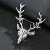 Pure metal deer silver