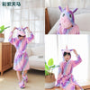 Colorful purple pegasus bathrobes / 120cm
