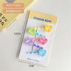 3#candy-colored transparent love word clip [5 packs]