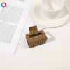 5cm square - frosted brown / qiyue factory direct sales
