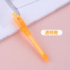 Transparent orange / round head