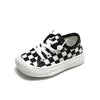 Checkered / the inner length of the 21 size shoes is about 13cm