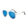 Silver frame blue mercury