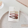6#coffee color water drop--small