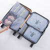 Gray-six-piece storage bag / 41*31*1cm