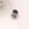 1.2cm alloy small clamp - gun black / qiyue factory direct sales