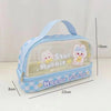Pencil case - blue bunny