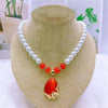 X149 orange necklace