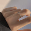 Open heart ring