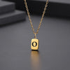 O-gold-necklace length 45cm
