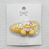 17# yellow clip + hello kitty / packing bag with paper card