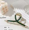 Pearl painting oil green